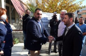 Νίκος Ανδρουλάκης: Επίσκεψη στο Ιπποκράτειο Νοσοκομείο Θεσσαλονίκης